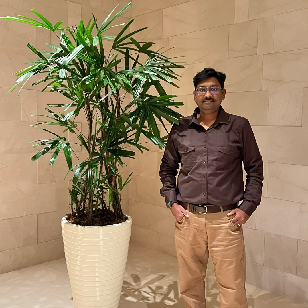 Ranjith Kumar teaching AI concepts